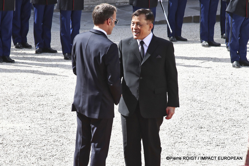 A27I1760Elysée - Macron et Rama x