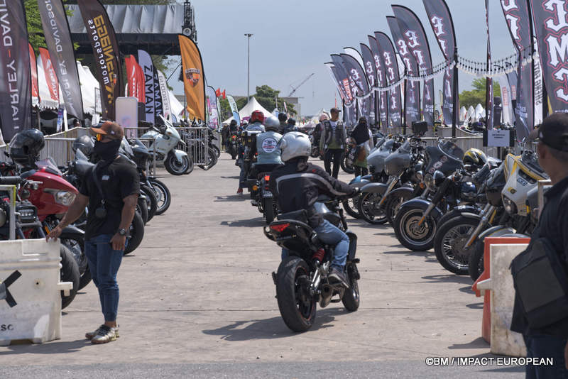 Des motards venus de Malaisie et de plusieurs pays d'Asie se sont retrouvés à Kuala Terengganu pour la Terengganu International Bike Week 2026. / Thousands of motorcycle enthusiasts gathered in Kuala Terengganu during the Terengganu International Bike Week 2026. - Photos : BM / IMPACT EUROPEAN
