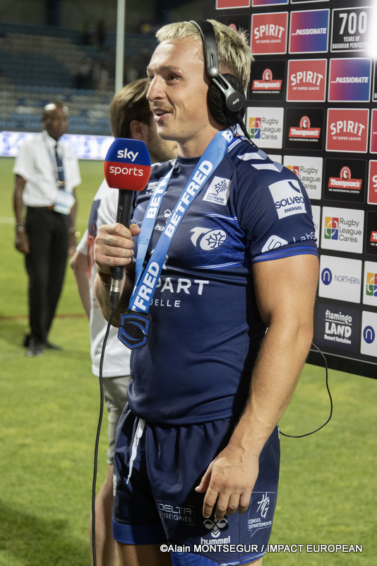 Olly Ashall-Bott a été désigné Homme du Match après la victoire face aux Dragons