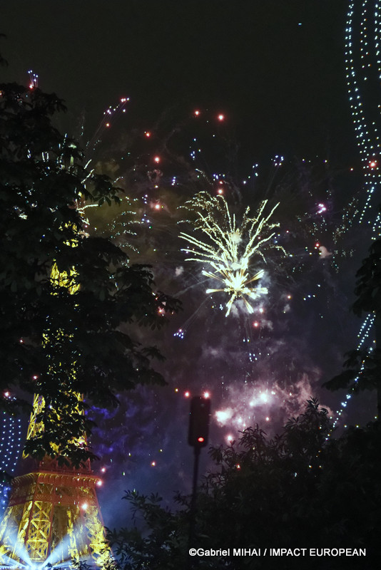 Le feu d'artifice de Paris 2026