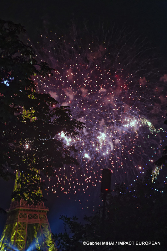 Le feu d'artifice de Paris 2026