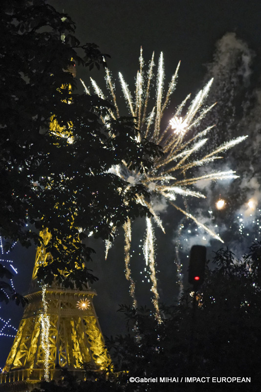 Le feu d'artifice de Paris 2026
