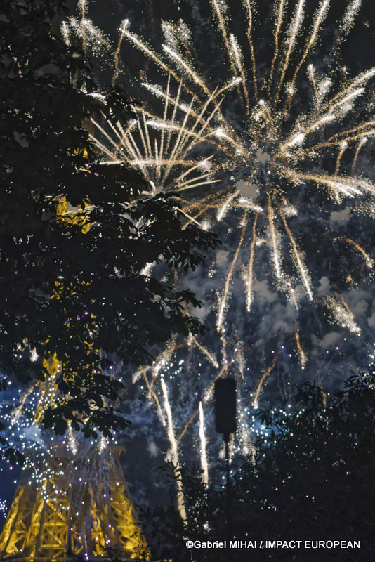 Le feu d'artifice de Paris 2026