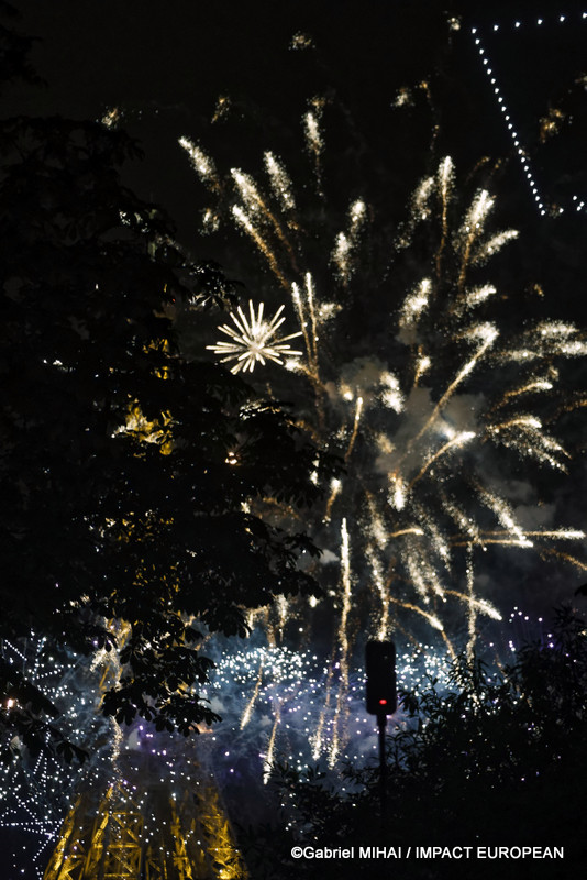 Le feu d'artifice de Paris 2026