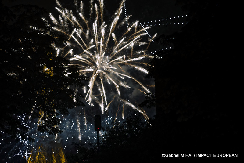 Le feu d'artifice de Paris 2026