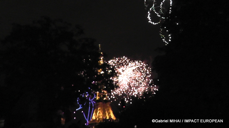 Le feu d'artifice de Paris 2026