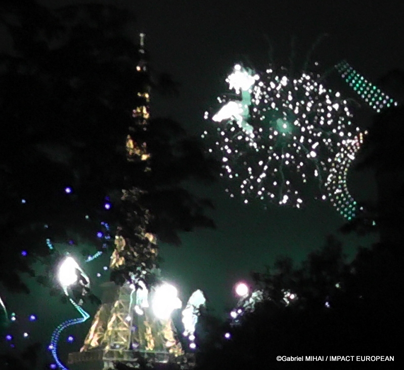 Le feu d'artifice de Paris 2026