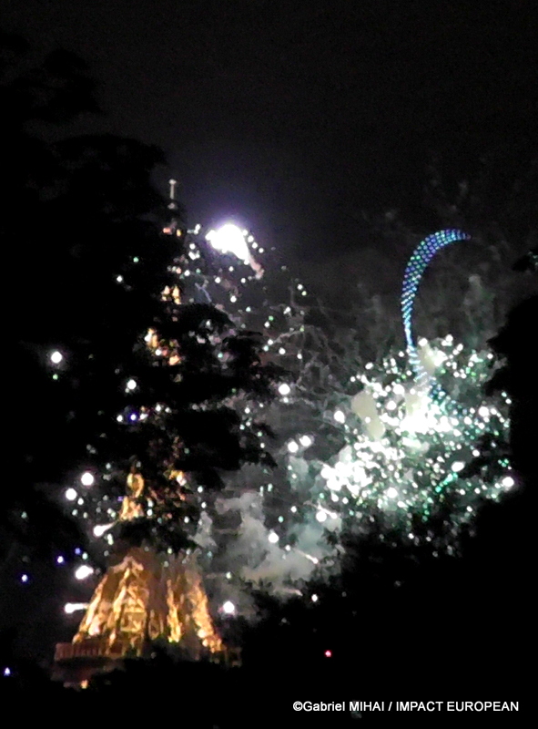 Le feu d'artifice de Paris 2026