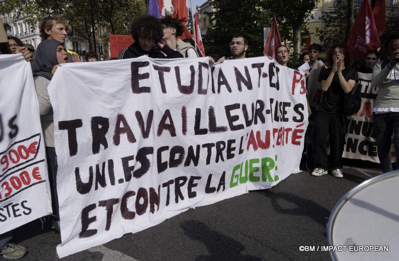 Manifestation intersyndicale 010