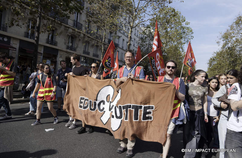 Manifestation intersyndicale 044