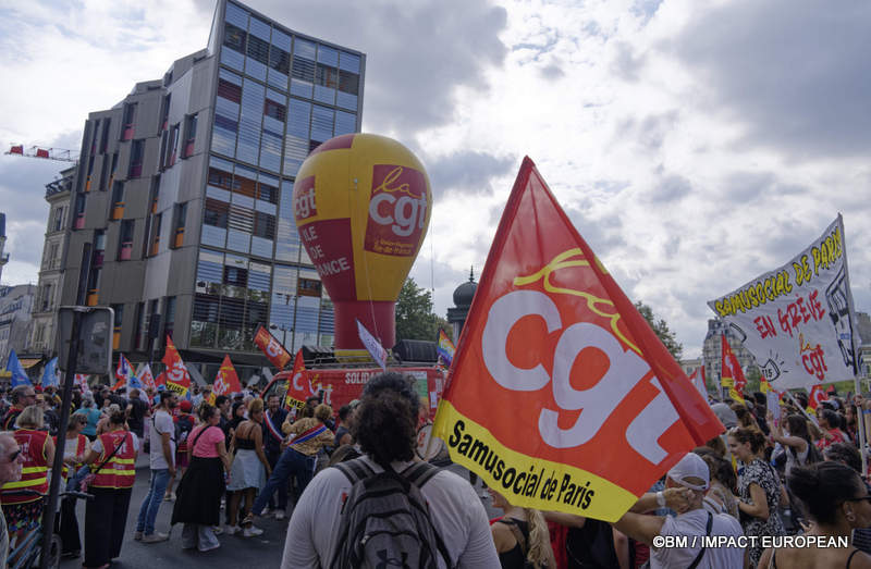 Manifestation intersyndicale 057
