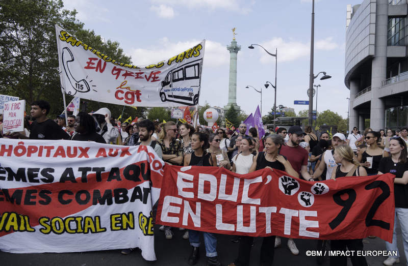 Manifestation intersyndicale 059