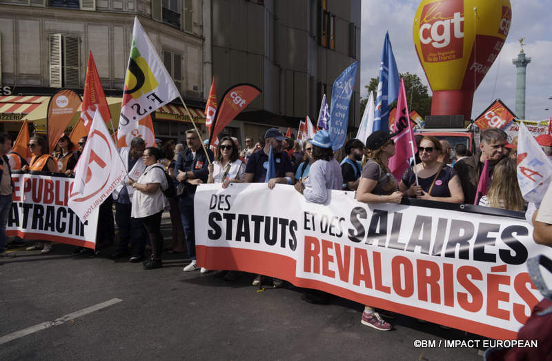 Manifestation intersyndicale 064