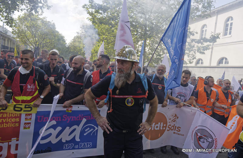 Manifestation intersyndicale 091