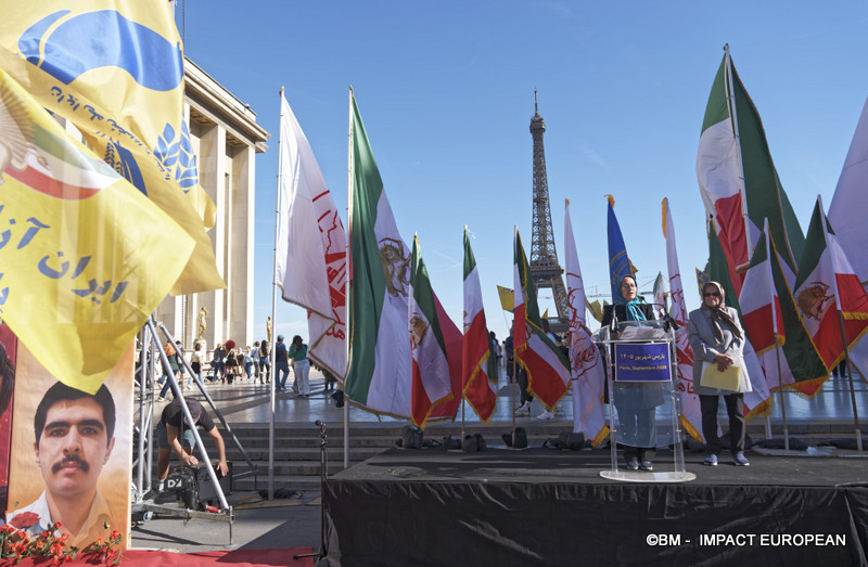 Rassemblement droits du peuple iranien 007