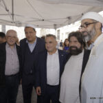 Marek Halter et ses invités lors de la réception précédant Roch Hachana 5787 à Paris, le 6 septembre 2026.