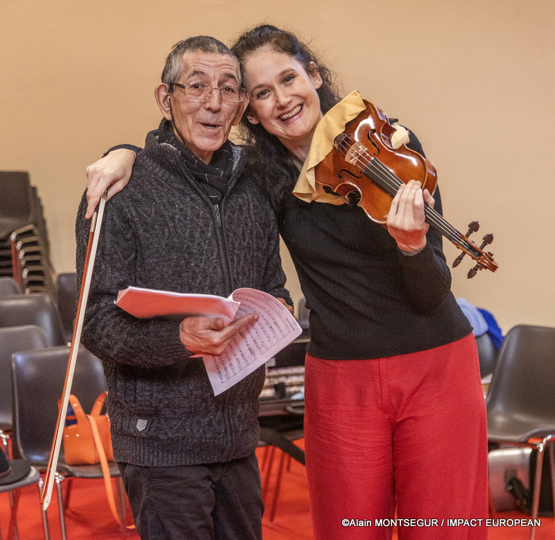 Omar Yagoubi et Marie Cantagrill